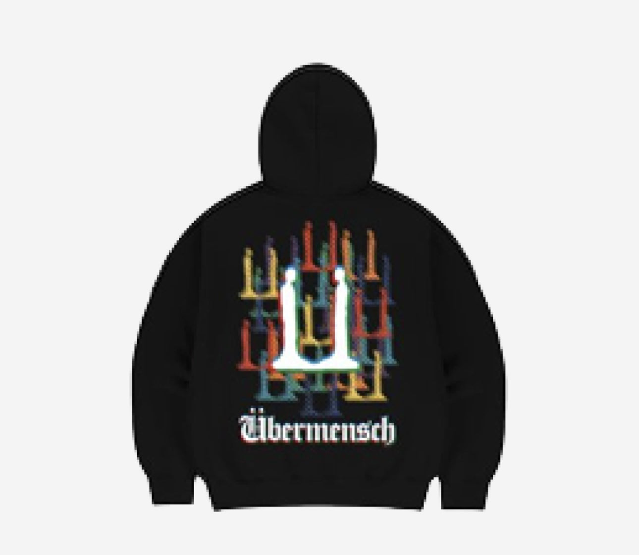 G-DRAGON Ubermensch Hoodie Zip-Up Black