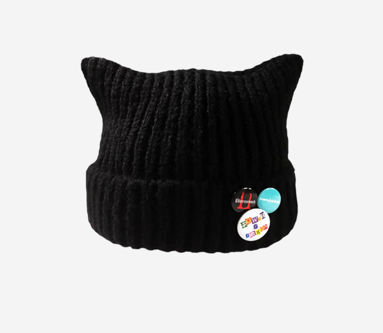 G-DRAGON Knit Cap Black